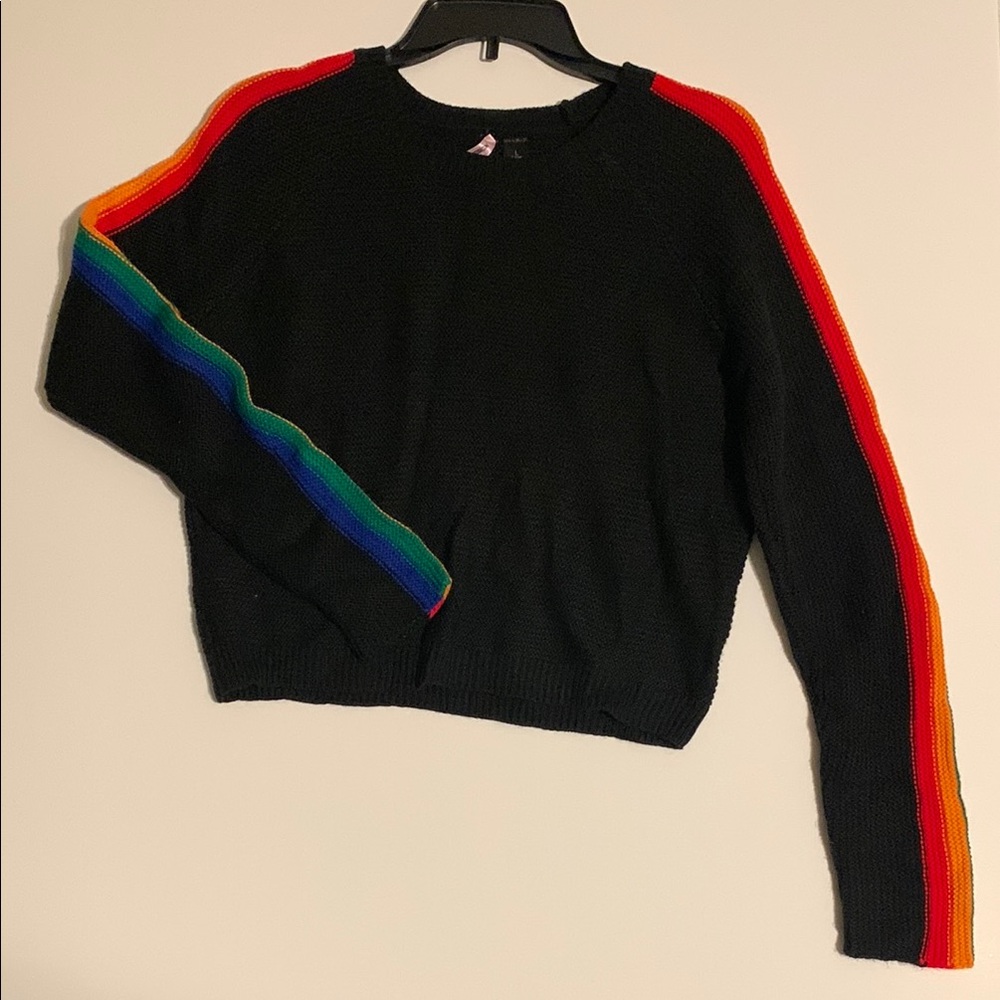 Colorful Stripe Women's Sweater